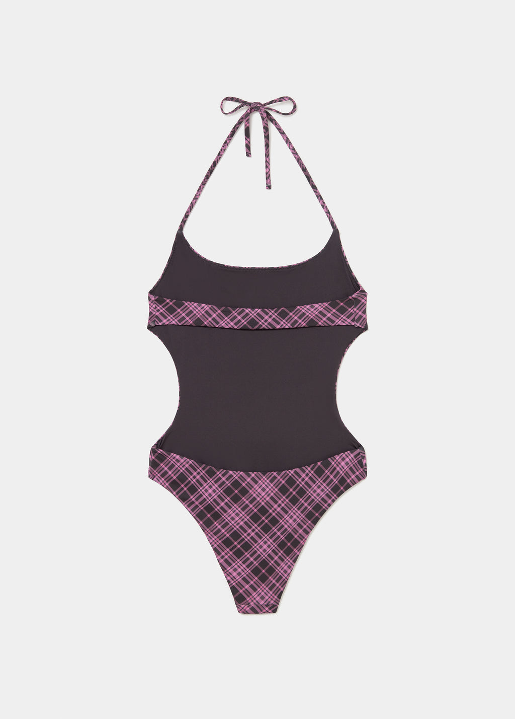Plaid swimsuit