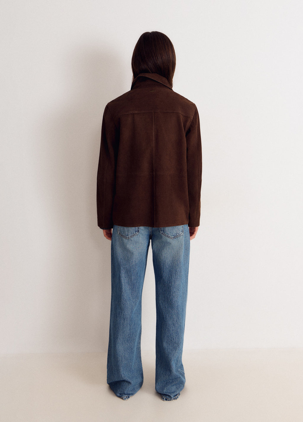 Wildlederjacke