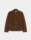 Chaqueta cuello mao piel