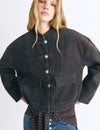 Quilted corduroy jacket