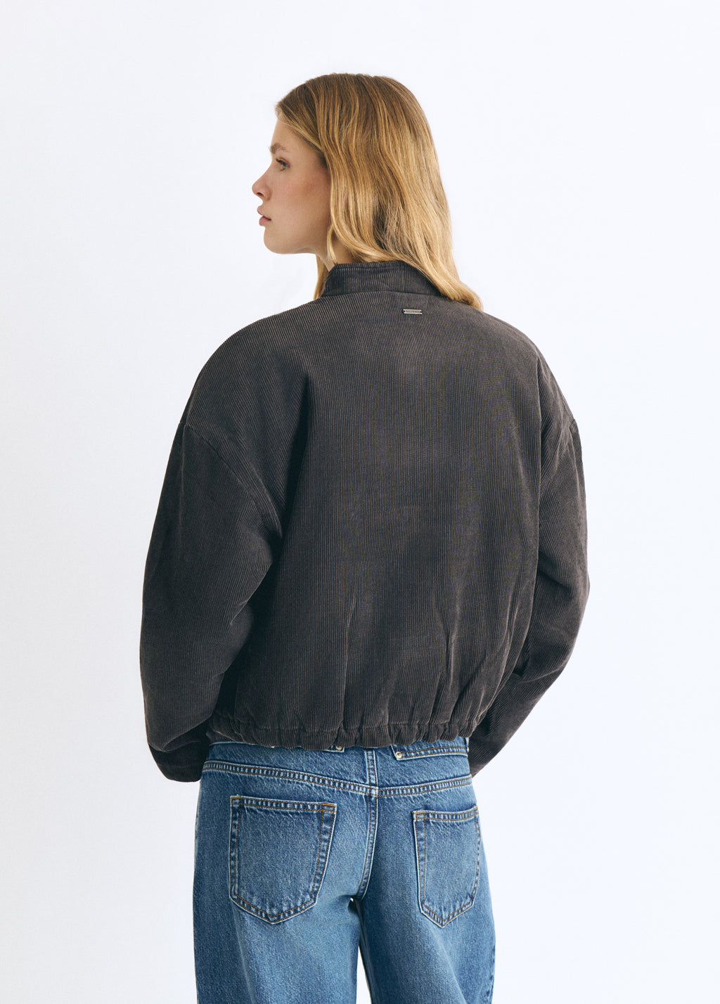 Quilted corduroy jacket