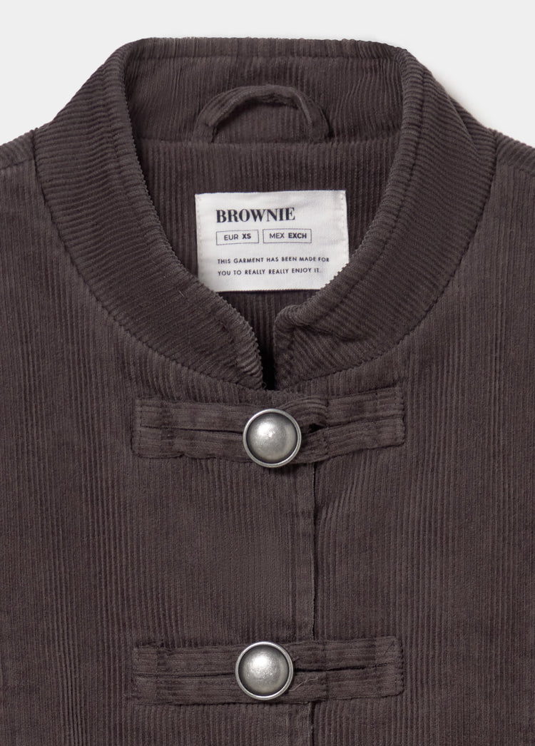 Quilted corduroy jacket
