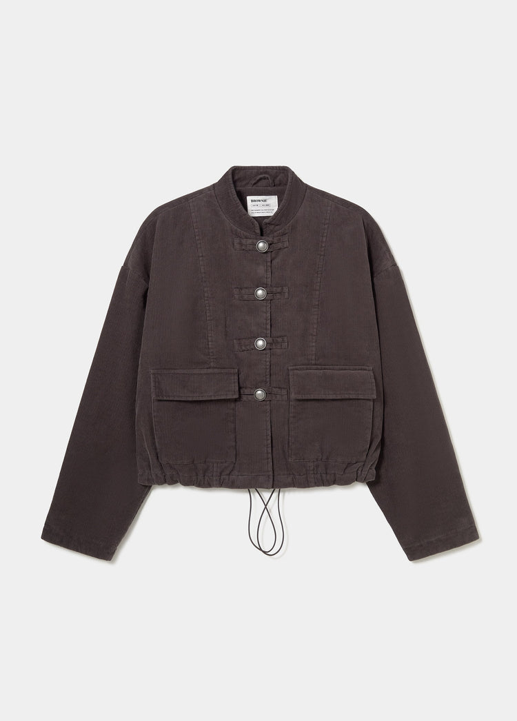 Quilted corduroy jacket
