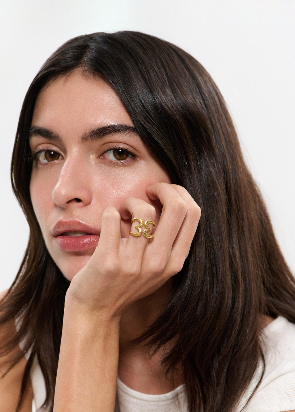 B heart ring