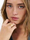Ring met glinsterende sterren
