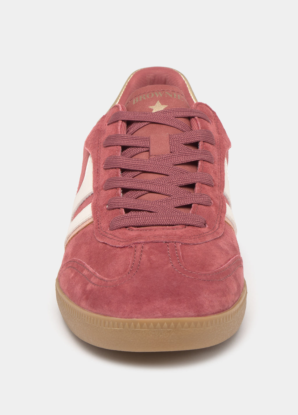 Sneaker mit Logo-Einsätzen