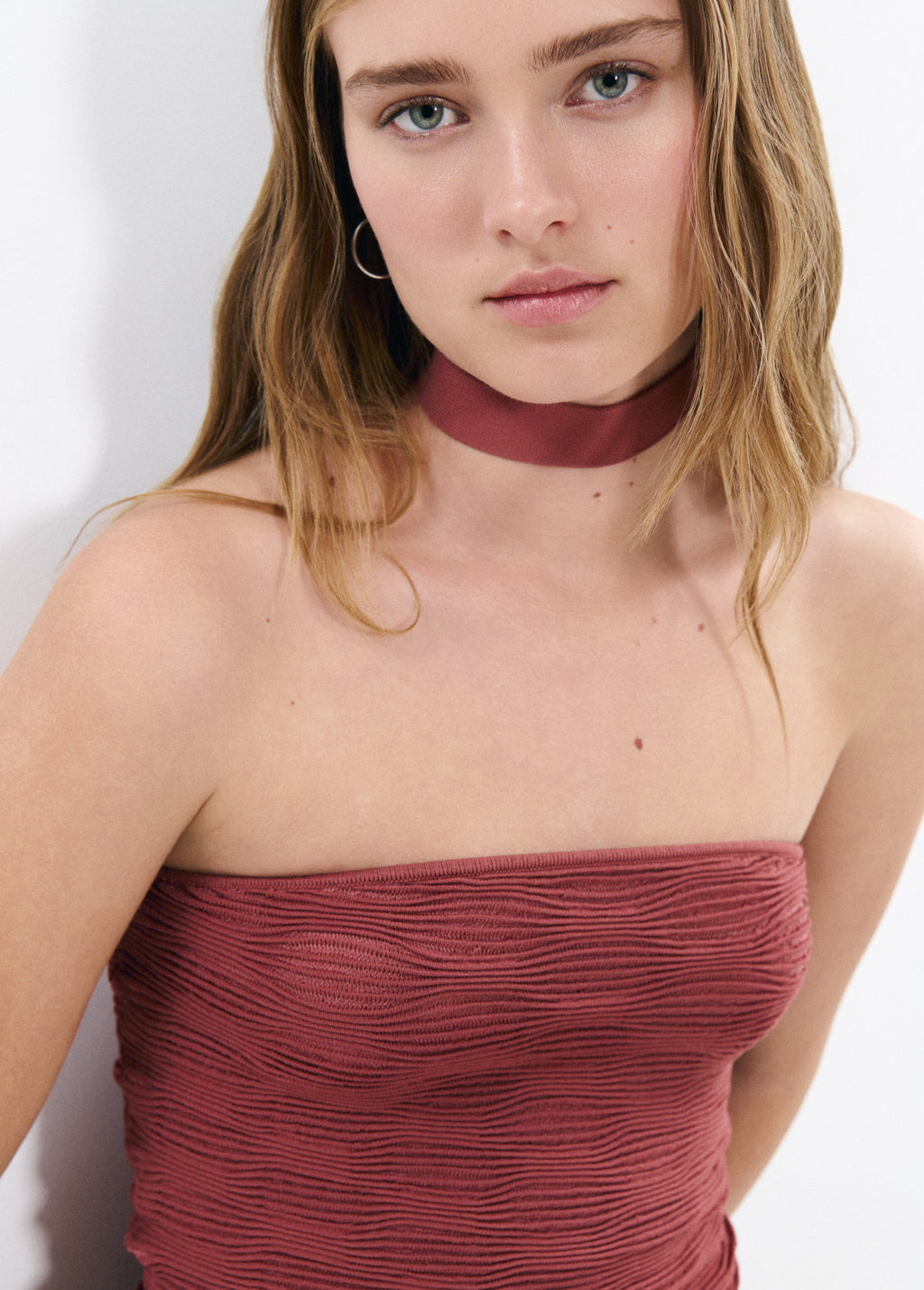Fantasy knit bandeau