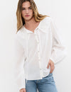 Blusa bordados lazo