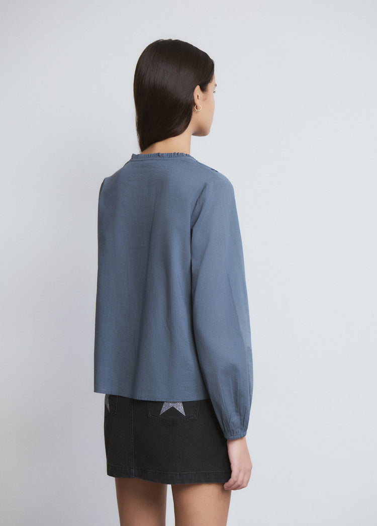 Blusa ricamata
