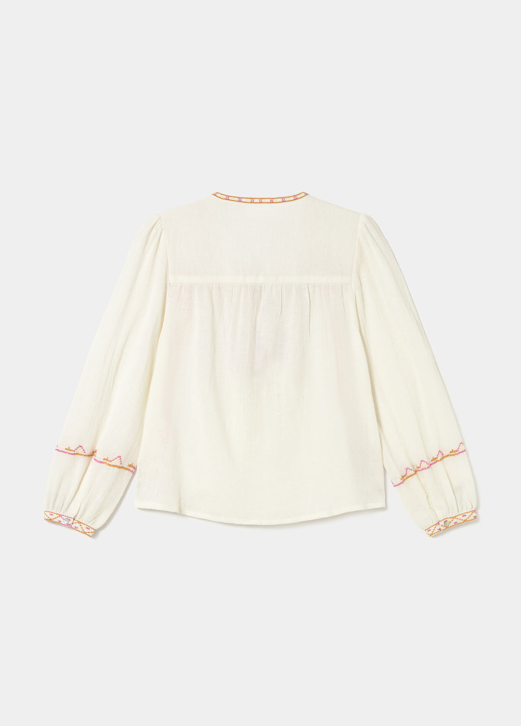 Blouse brodée