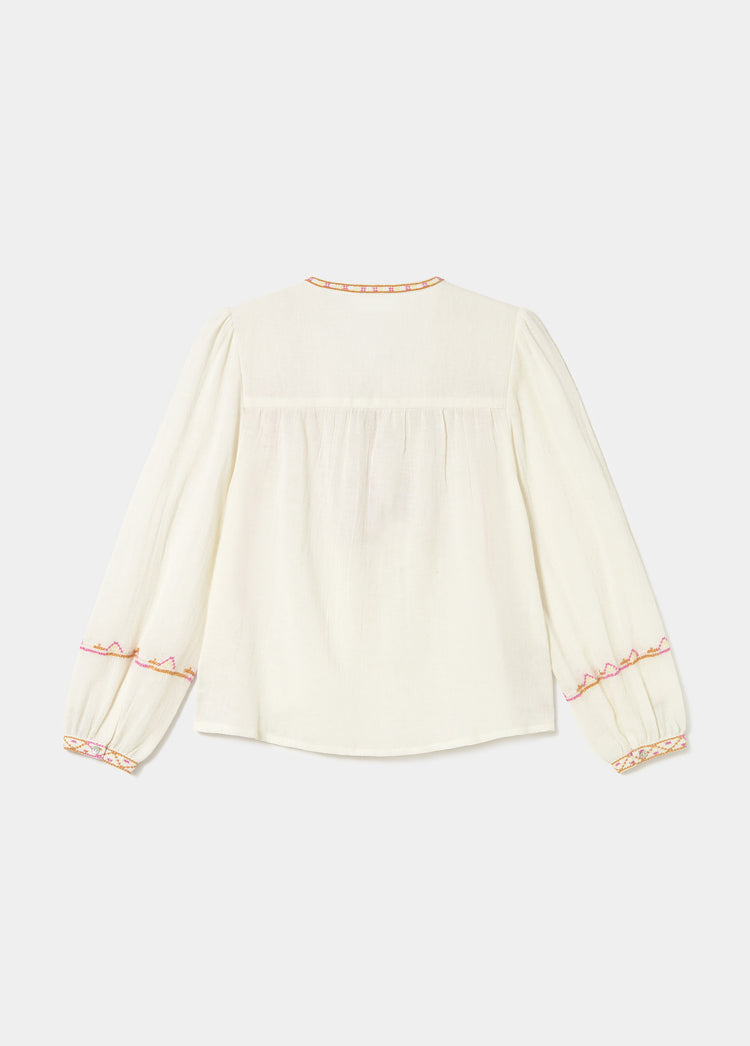 Embroidered blouse