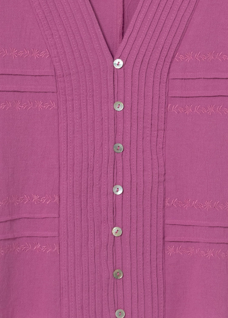 Blusa ricamata