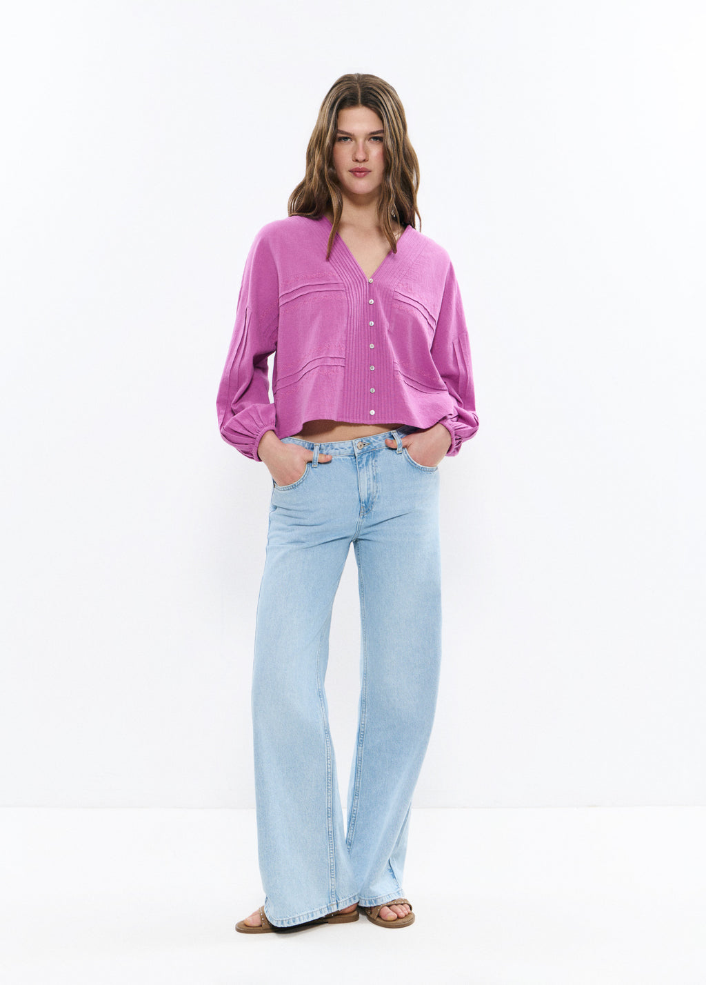 Embroidered blouse