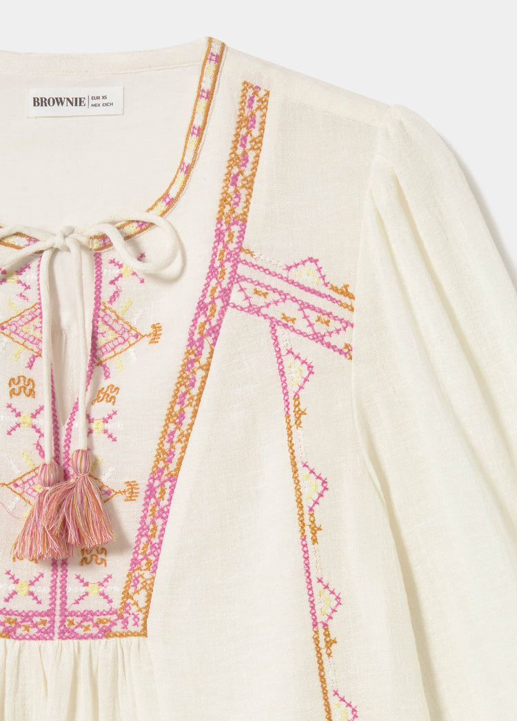 Embroidered blouse