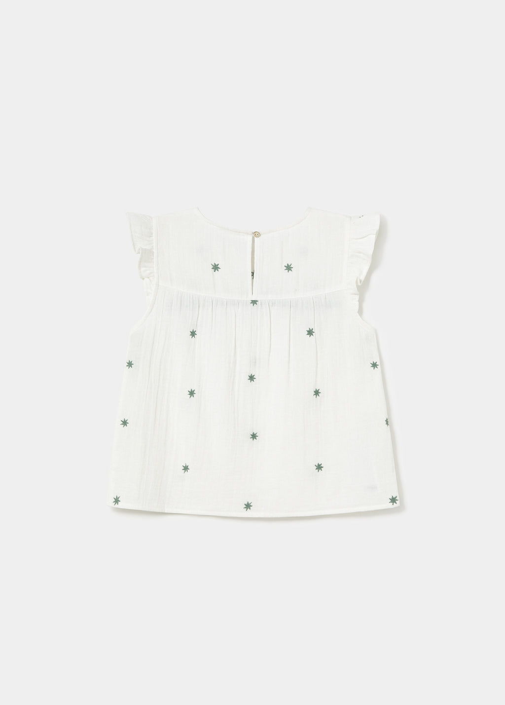 Blusa dobleta amb brodats