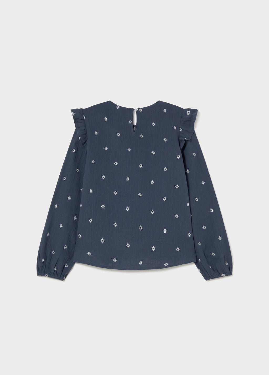 Blusa doble tela brodats