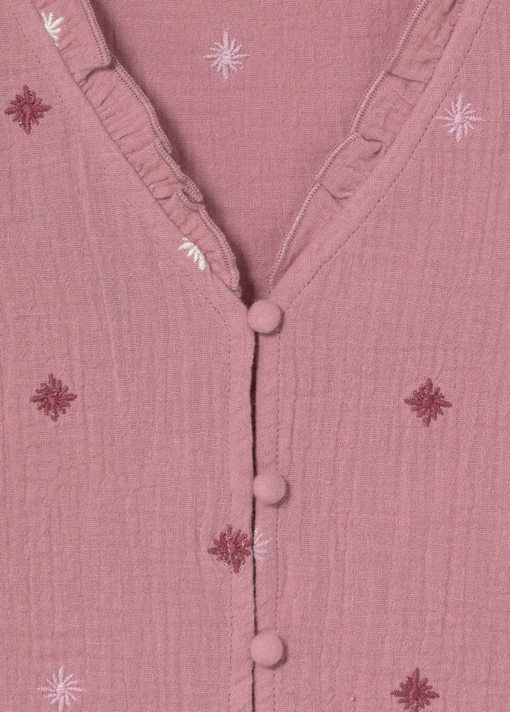 Double-layer star blouse