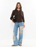 Romantic pleated blouse