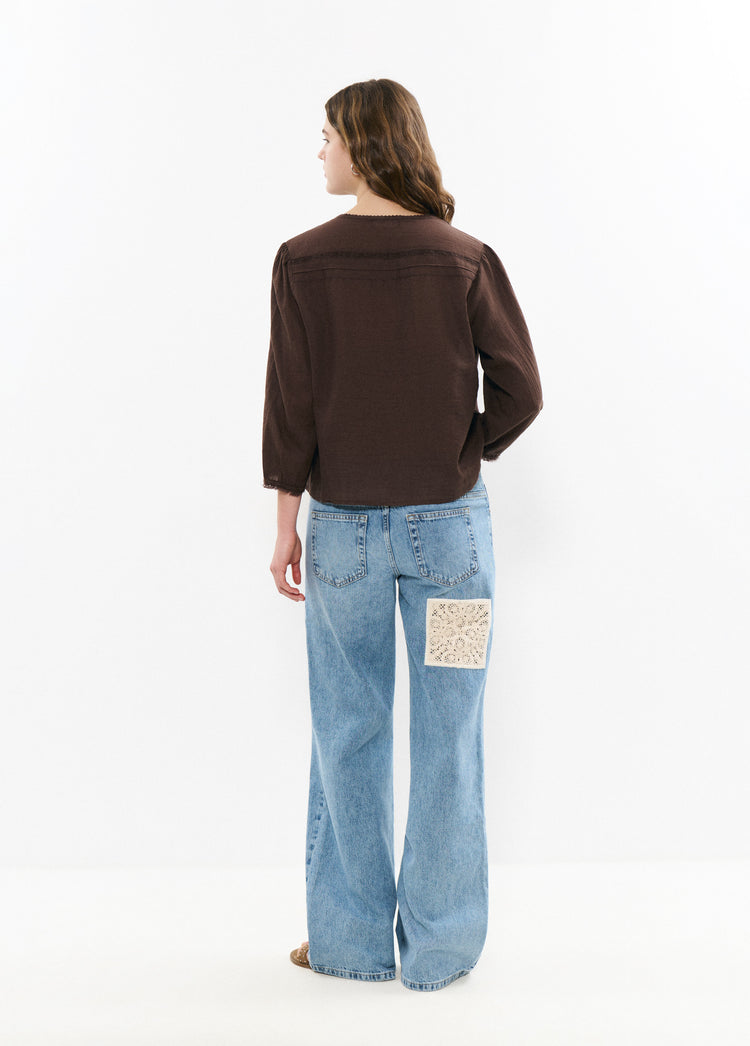 Blusa romantica