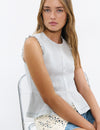 Blusa smock bordado