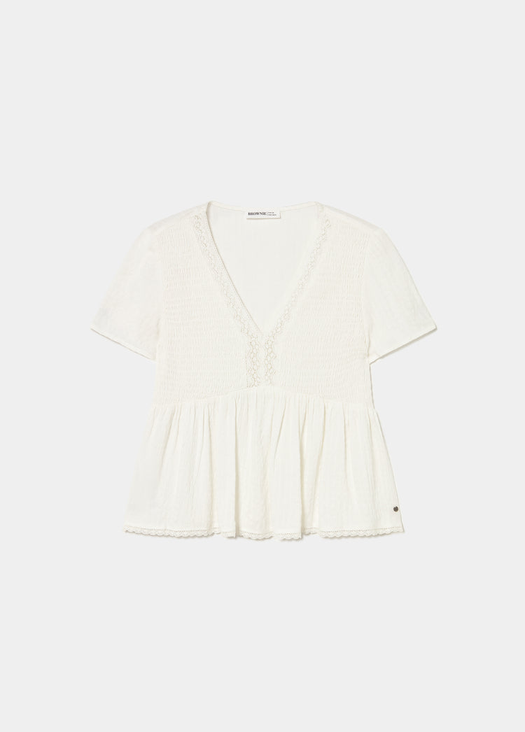 Blusa smock