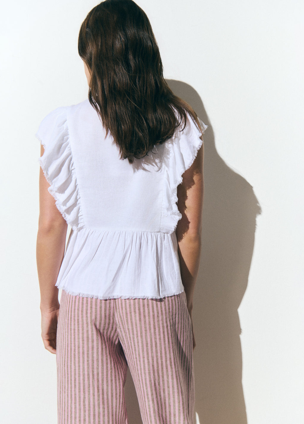 Ruffled blouse