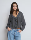Blusa volantes