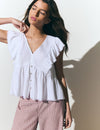 Ruffled blouse