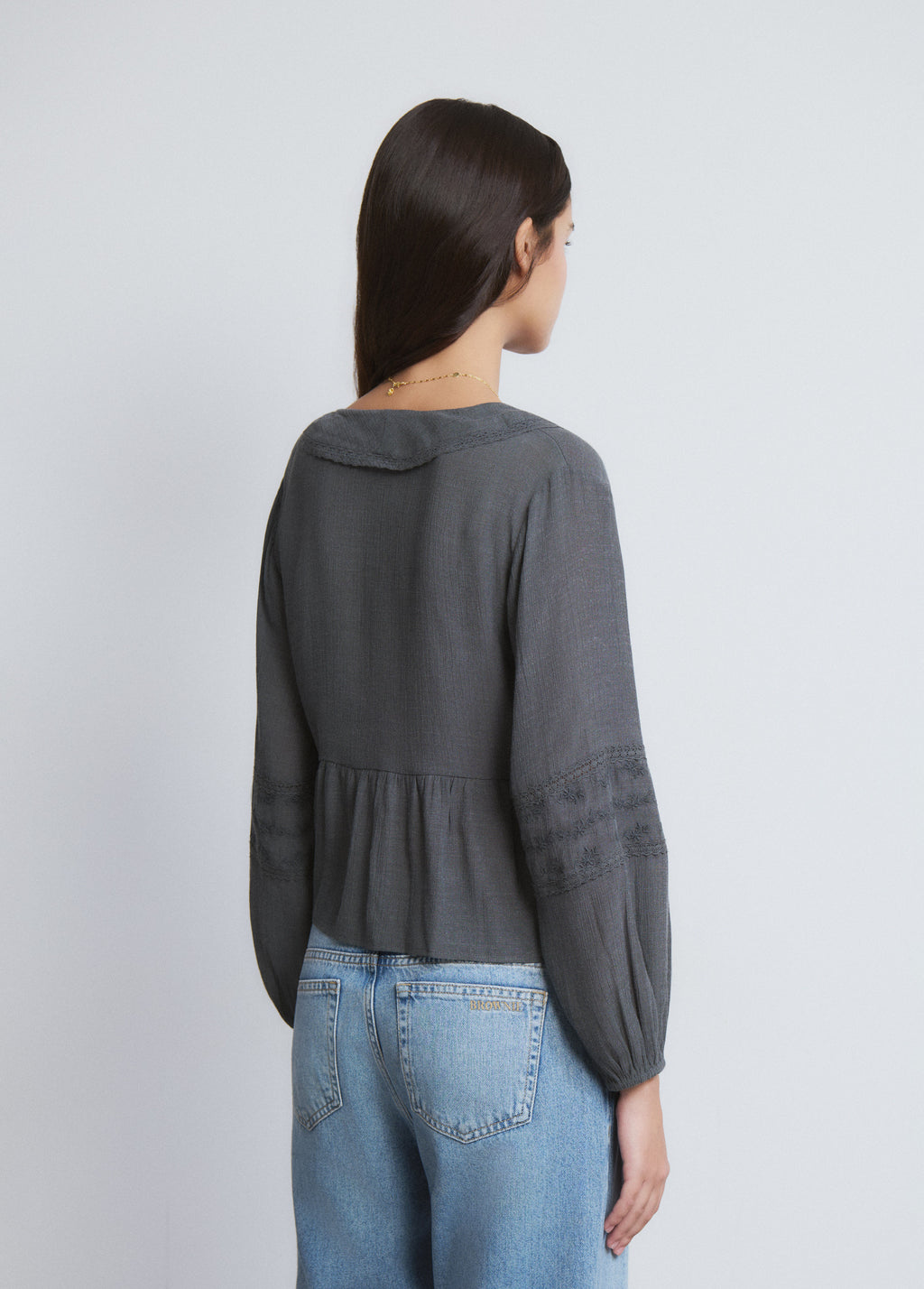 Blusa volantes