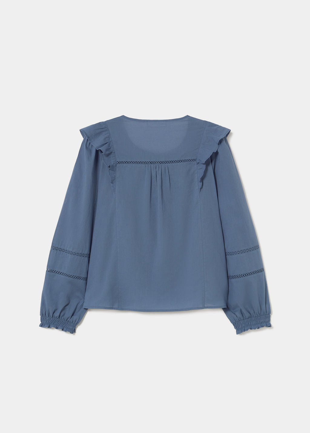 Ruffled blouse
