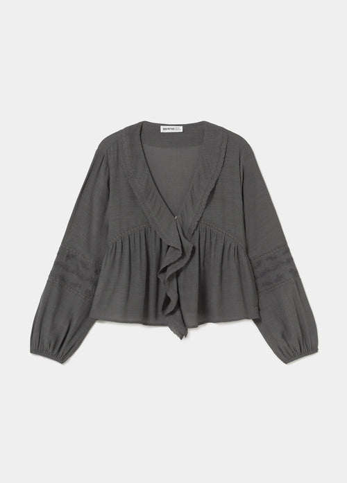 Blusa volantes