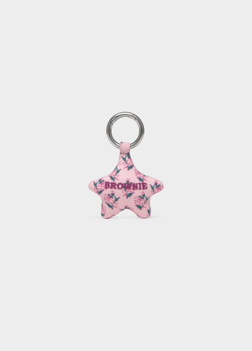 Llavero estrella estampado