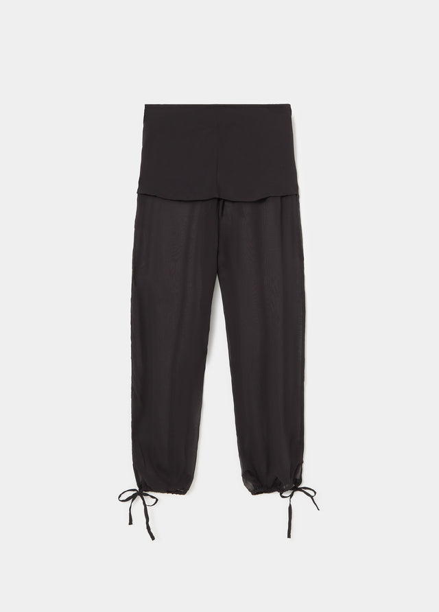 Vloeiende pareo broek