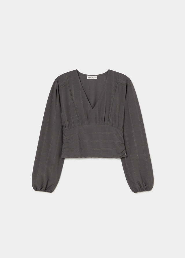 Ruffled blouse