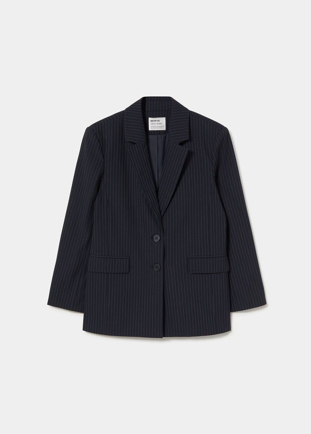 Pinstripe blazer