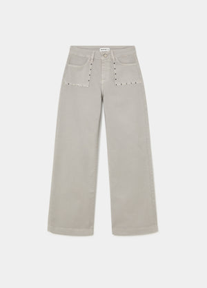 Pantalon droit à clous