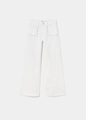 Pantalons culotte amb taches