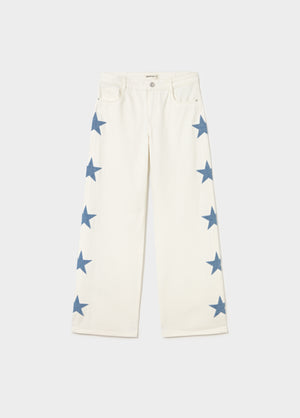 Broek met meerdere sterren aan de zijkant