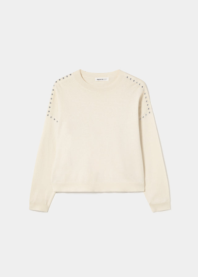 Studded sweater