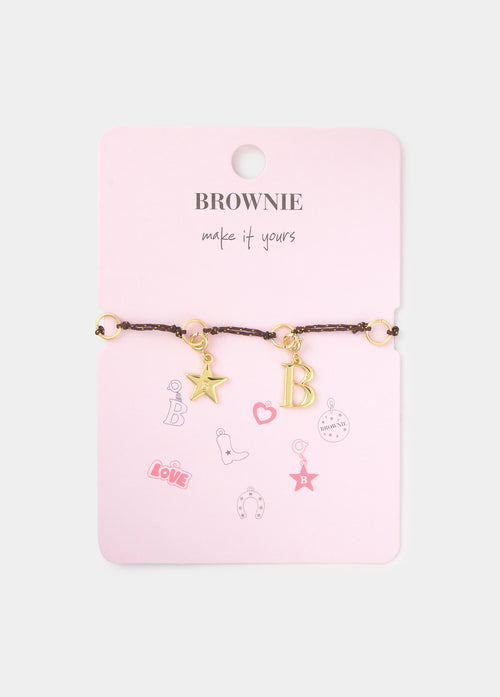 Pulsera cuerda charms