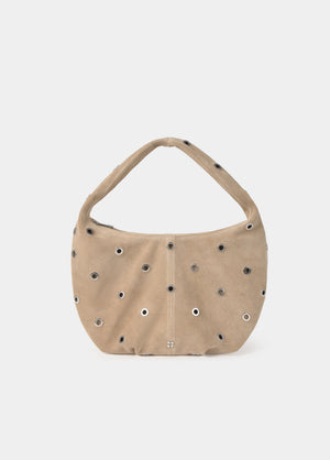 Bolso tachas grande cuero