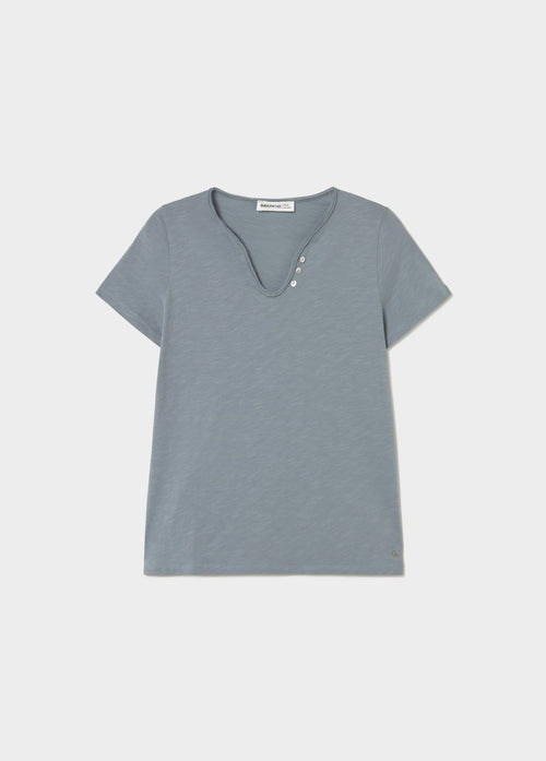 Camiseta botones