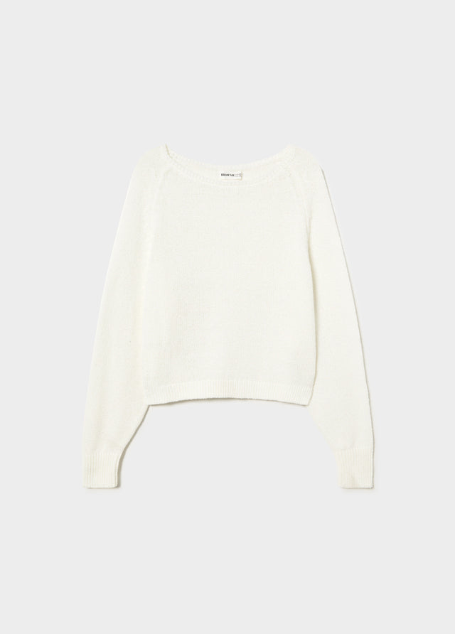 Slouchy trui met raglanmouwen