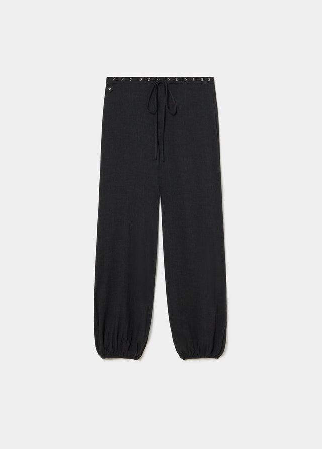 Pantalon bouffant uni