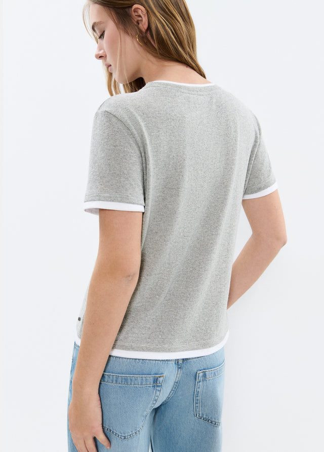 Double-effect t-shirt
