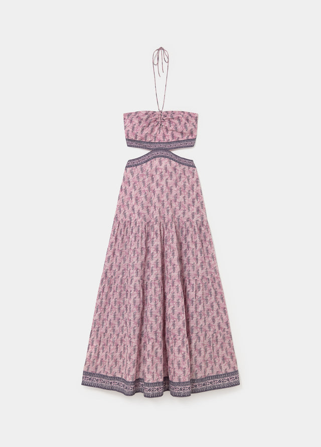Long cut-out dress