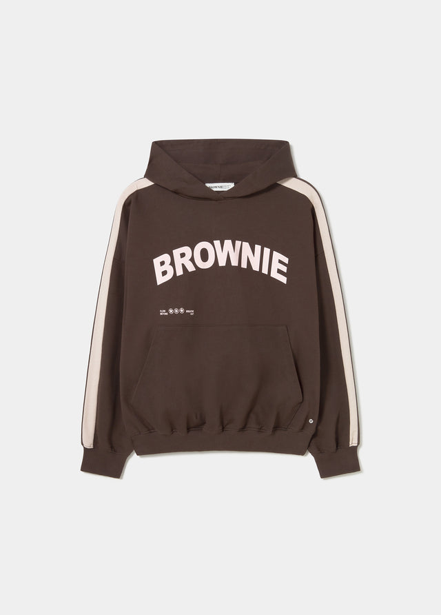 Hoodie with stripes