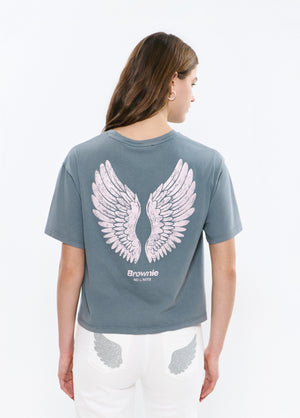 T-shirt with wing print