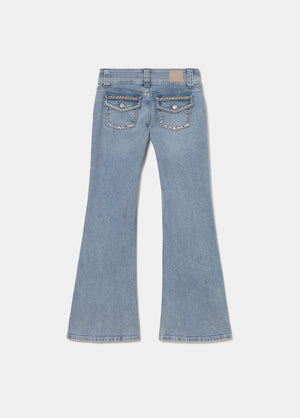 Jeans amb detalls als butxaques