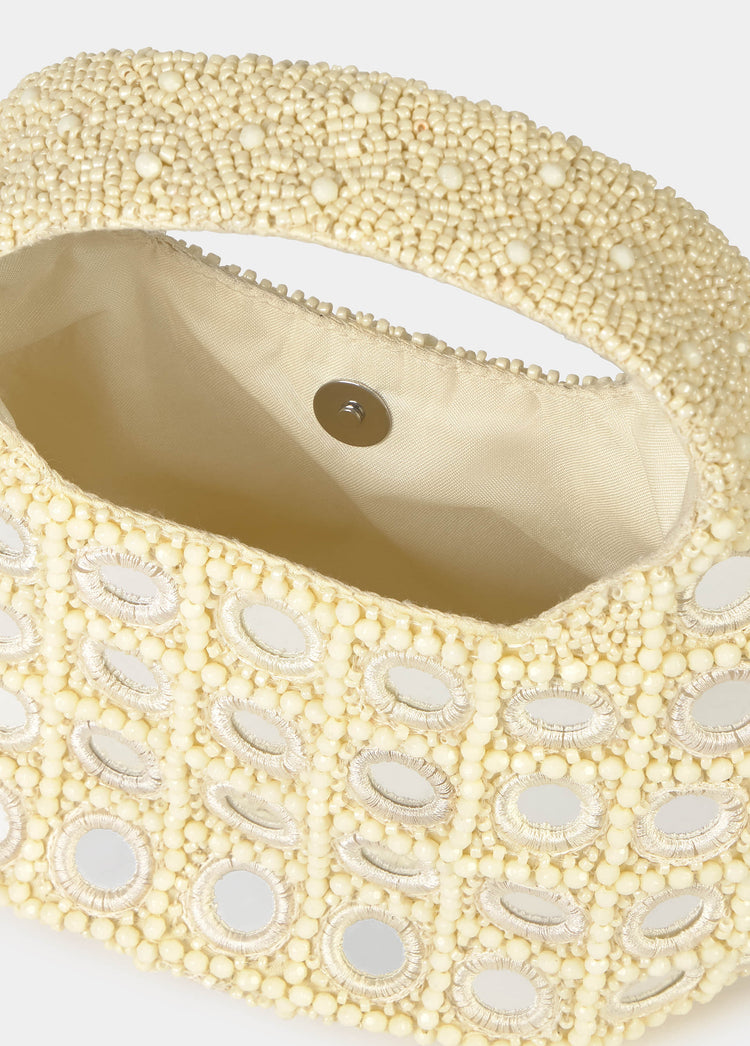 Small beads and mirror bag